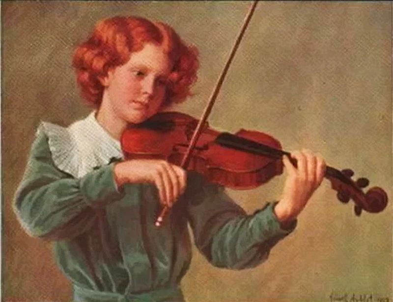 Il giovane violinista